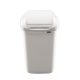 Plafor Quatro spring tipping dustbin with lid 45L Mocca