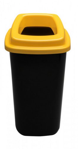 Plafor Sort selective waste collector, dustbin 45L black/yellow