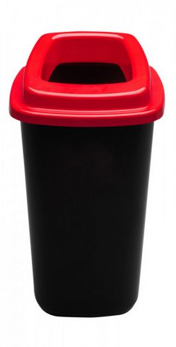 Plafor Sort selective waste collection, dustbin 45L black/red
