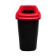 Plafor Sort selective waste collection, dustbin 45L black/red