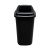 Plafor Sort selective waste collector, trash can 28L black/black