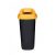 Plafor Sort selective waste collector, dustbin 90L black/yellow