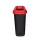 Colector selectiv de deșeuri Plafor Sort, coș de gunoi 90L negru/roșu