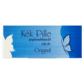 Papiertaschentuch 3-lagig Blau Pille 100 Stk