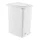 Coș de gunoi din plastic cu pedală, argintiu/gri 15L