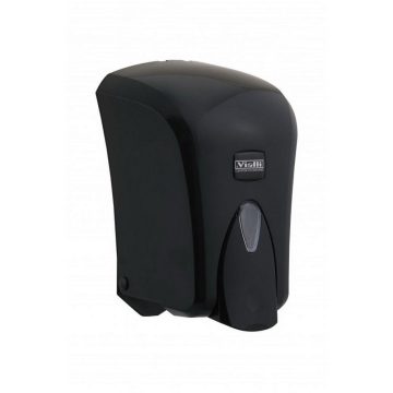 Vialli Liquid soap dispenser black 1000 ml, 18 pcs/carton