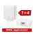 Satino Wepa sensor hand towel package 331070 1 pc + 4 shrinks 317820 hand towel discount package