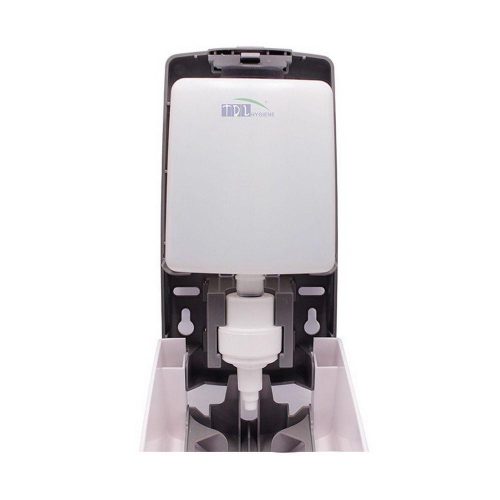 Foam soap dispenser with 1 liter refillable tank