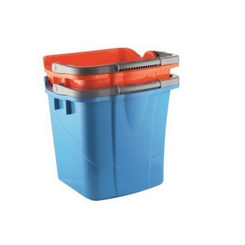Plastic blue 25L bucket