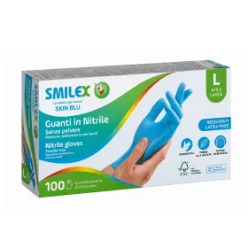   Berica Smilex febi disposable latex white S, 100 pcs / box, 10 boxes / carton