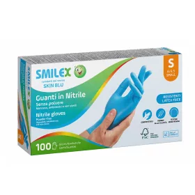   Berica Smilex febi disposable latex white S, 100 pcs / box, 10 boxes / carton