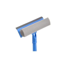 Vialli Fensterabzieher-Schwamm mit Gummipolster