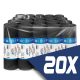 Szemeteszsák fekete 70x110 60mikron 135L 10db/tekercs (20 tekercs)