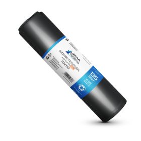   Sac de gunoi negru 70x110 60microni 135L 10buc/rula 20role/pachet