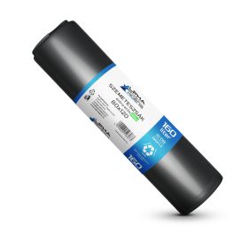   Sac de gunoi negru 80x120 40microni 160L 10buc/rula 20role/pachet