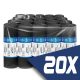 Szemeteszsák fekete 95x120 30mikron 200L 10db/tekercs (20 tekercs)