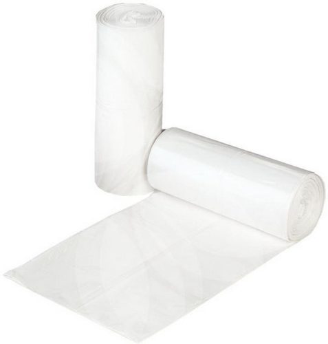 Garbage bag white 55x65 16 micron 40L 20pcs/roll 25roll/package 500pcs