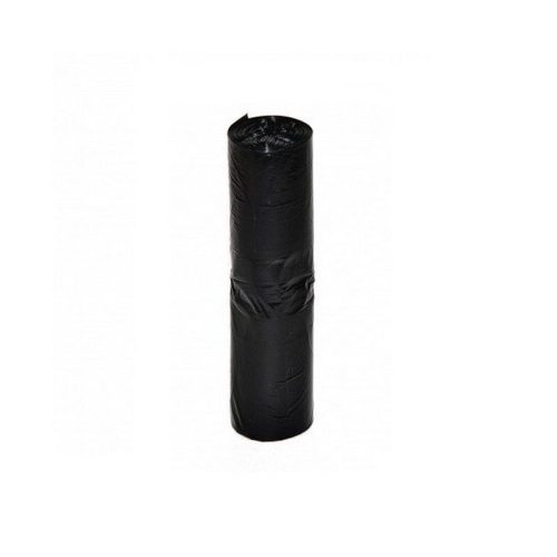 Garbage bag black 60x70 15 micron 60L 20pcs/roll 25roll/package 500pcs