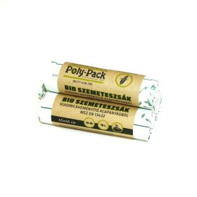   Pungă PLA pe bază de amidon de porumb (EN13432) 450x450x0,018mm, 10L, 10 bucăți/rolă