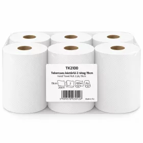   Alpha Mini hand towel roll 2 layers 50m cellulose 12 rolls/shrink