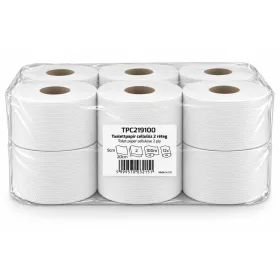   ALPHA Toalettpapír Mini  2 réteg cellulóz 100m 12 tekercs/csomag