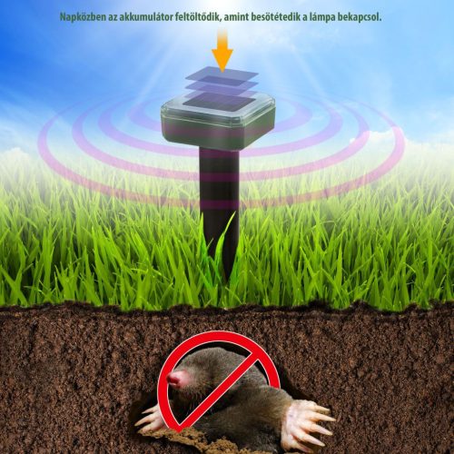 Solarna lampa protiv madeža - 2 kom