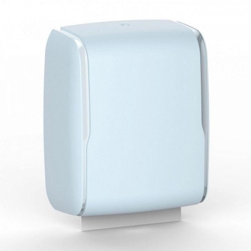 Tubeless V-fold hand towel dispenser