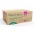 Tubeless V Folded toilet paper 2 layers, 100% cellulose, 40x265 sheets 10600 sheets/carton