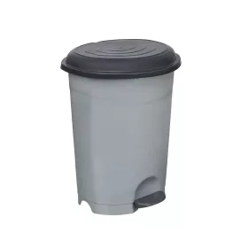 Coș de gunoi, plastic, ECO antracit, cu coș detașabil, 6L