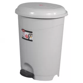 Coș de gunoi, plastic, ECO gri, cu coș detașabil, 22L NO4