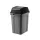 Hippo Tipping Coș de colectare selectivă a deșeurilor, plastic, antracit/negru, 25L