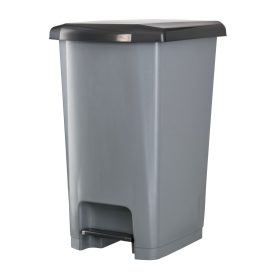   Planet Pedálos szemetes kuka SLIM, műanyag, ECO antracit, 40L