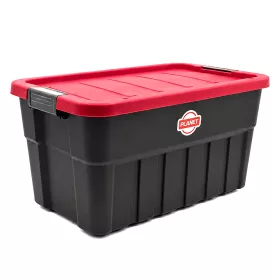 Trash can with flip lid, plastic, gray/anthracite 4 liters