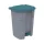 Recipient de colectare selectivă a deșeurilor, plastic, acționat cu pedală, antracit/negru, 70L
