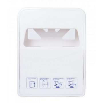 Toilet seat paper dispenser white 232x56x302mm 24 pcs/carton