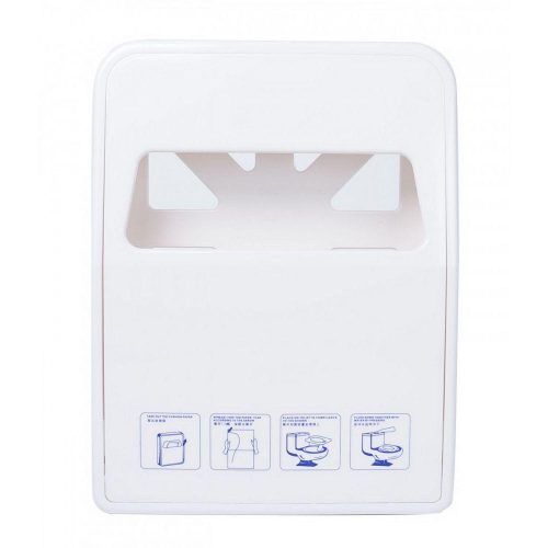 Toilet seat paper dispenser white 232x56x302mm 24 pcs/carton