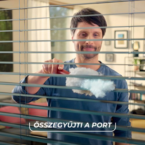 Vileda Flex & Catch rövid nyelű portörlő