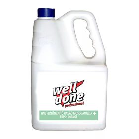   Well Done fertőtlenítő mosogatószer – Fresh Orange illattal, 5 L