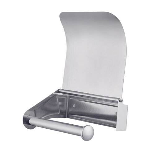 Toilettenpapierspender aus Edelstahl mit Kleinrolle