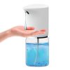 Sensory liquid soap and hand sanitizer gel dispenser, desktop, with built-in battery, 400ml