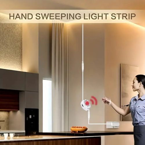 Zelux led traka sa senzorom i prekidačem za kuhinjski pult, stepenište 2m