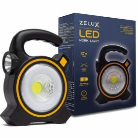 Reflektor solarny zasilany bateryjnie Zelux 10W