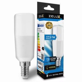 Zelux Led Bright Stick žarulja E14 7W T30 4000K