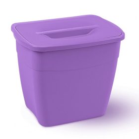   Coș de gunoi Koala cu capac 6L (Găleată suspendată) violet