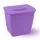 Coș de gunoi Koala cu capac 6L (Găleată suspendată) violet