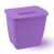 Koala trash can with lid 6L (Hanging Bucket) purple