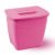 Koala dustbin with lid 6L (Hanging Bucket) pink