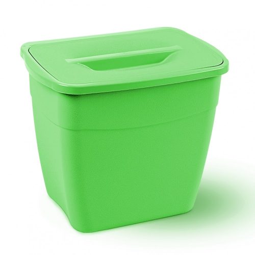 Koala trash can with lid 6L (Hanging Bucket) green