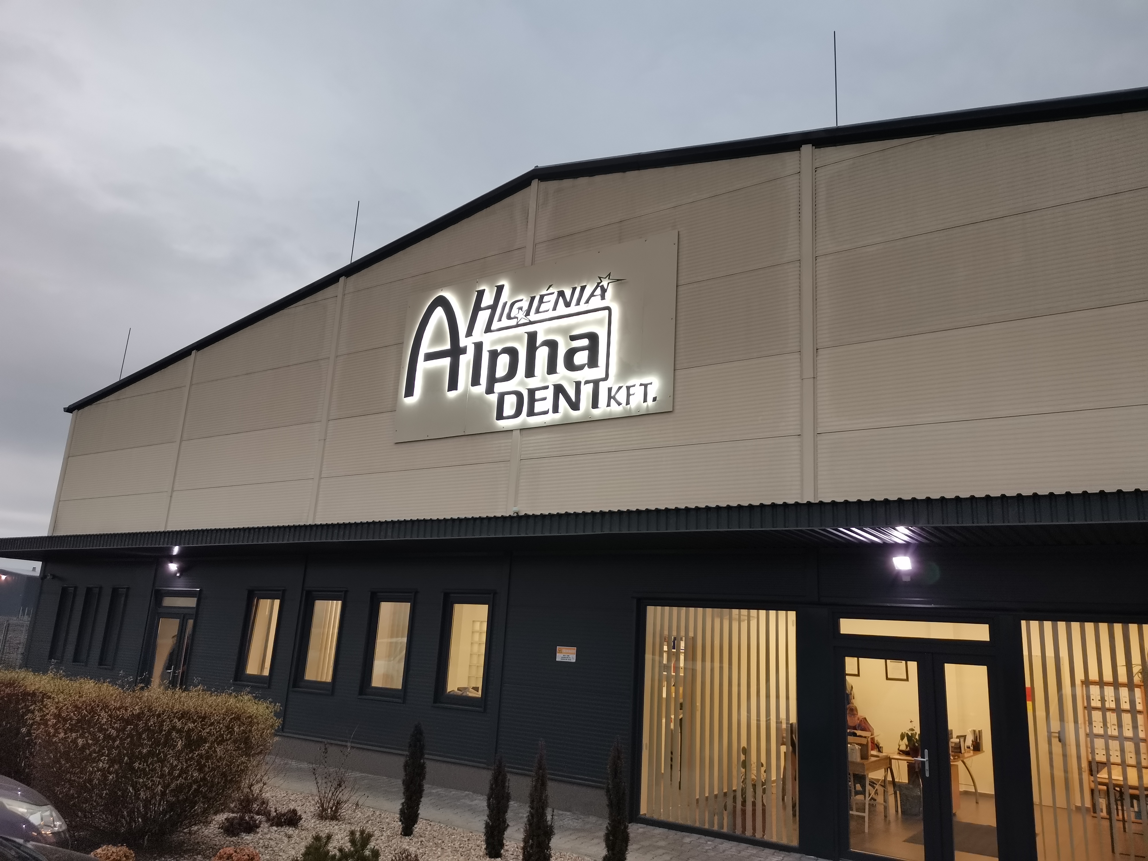 Alpha-Dent Higiénia Kft. épülete