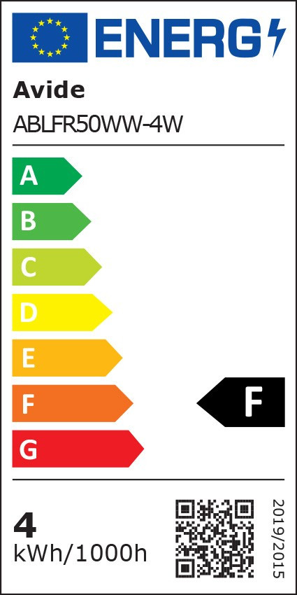 Avide LED Filament R50 4W E14 160° WW 2700K